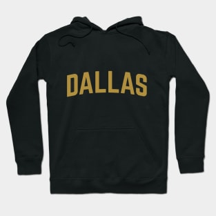 Dallas City Typography Hoodie